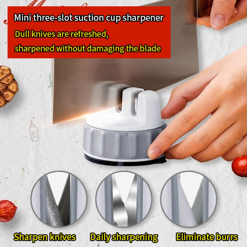 Köksknivslipare med Sugkopp och Ergonomisk Design 3