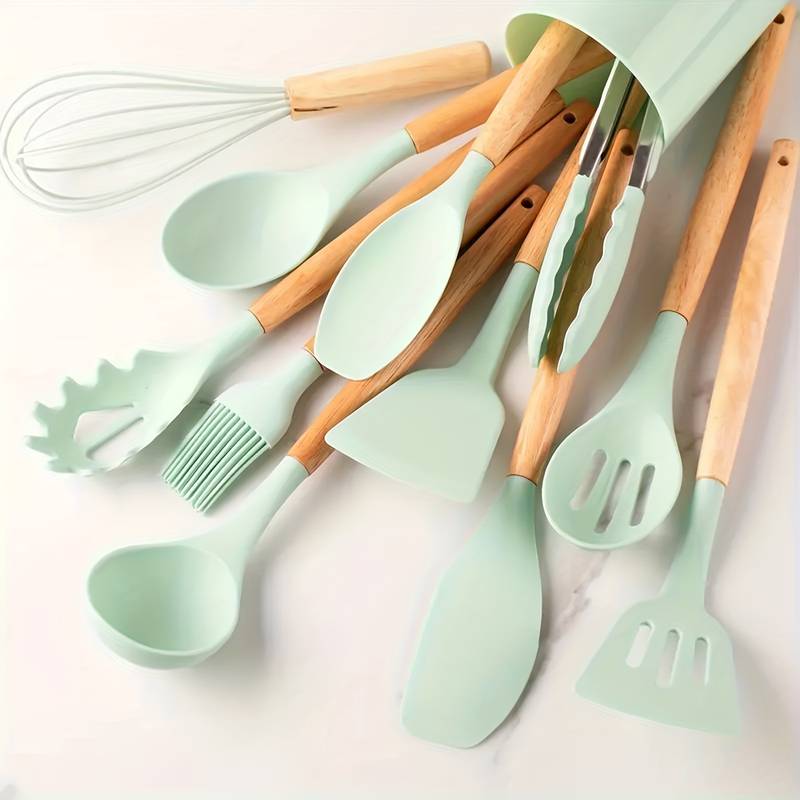 Köksredskap Set 12 Delar Med Ergonomiska Handtag 10