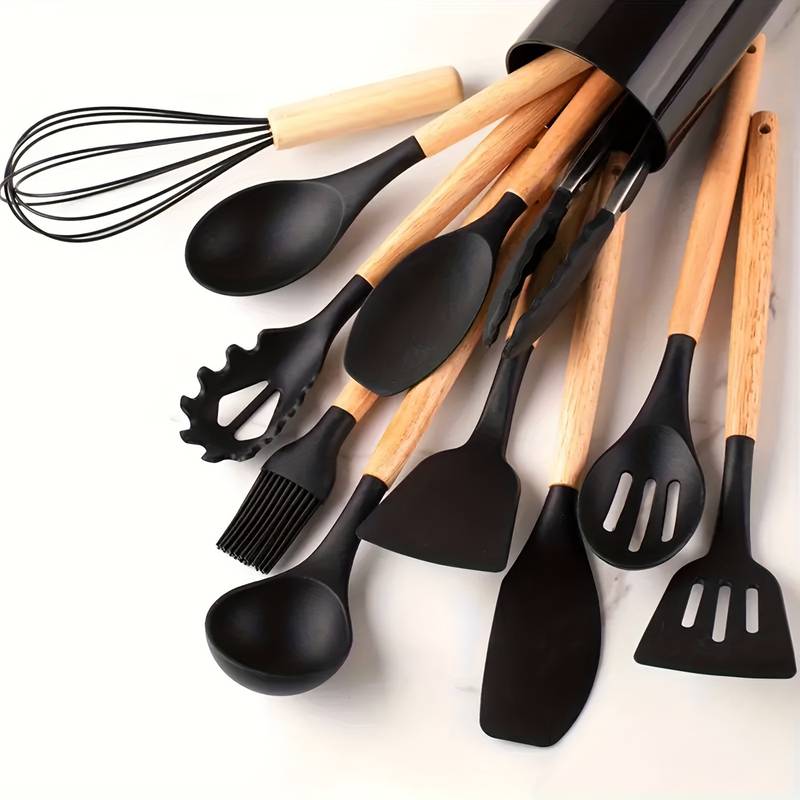Köksredskap Set 12 Delar Med Ergonomiska Handtag 11