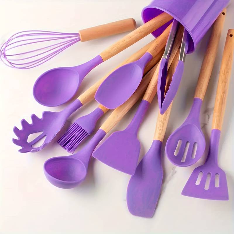 Köksredskap Set 12 Delar Med Ergonomiska Handtag 17