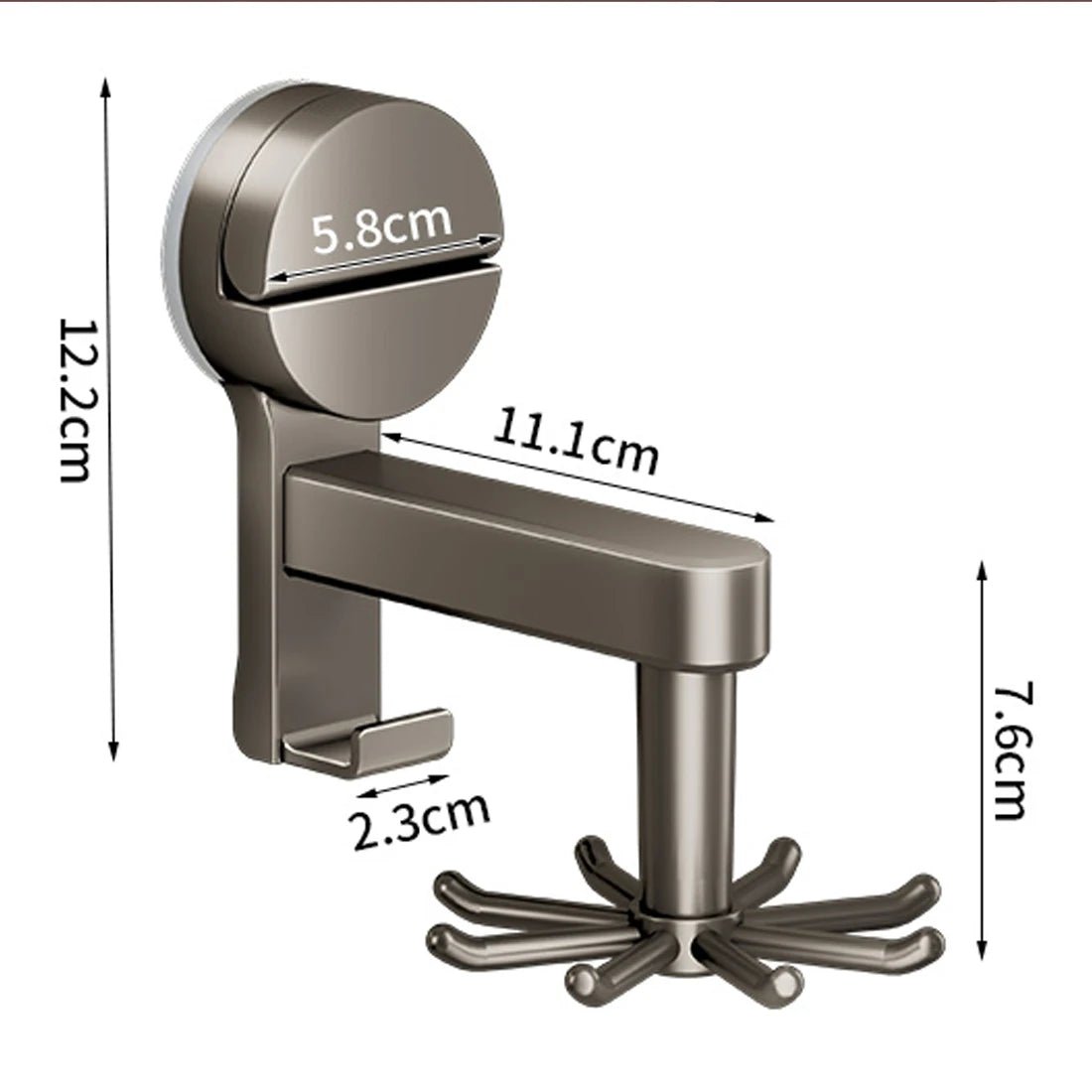 Köksredskapshängare med 360° Roterbar Design 5