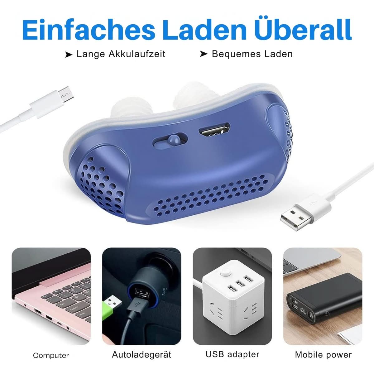 Kompakt CPAP-enhet för Sömn och Andning 2