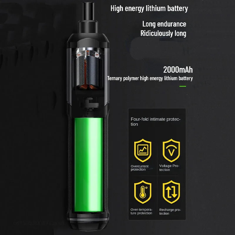 Kompakt Mini Skruvmejsel och Borrset för Hem och Gör-Det-Själv 1