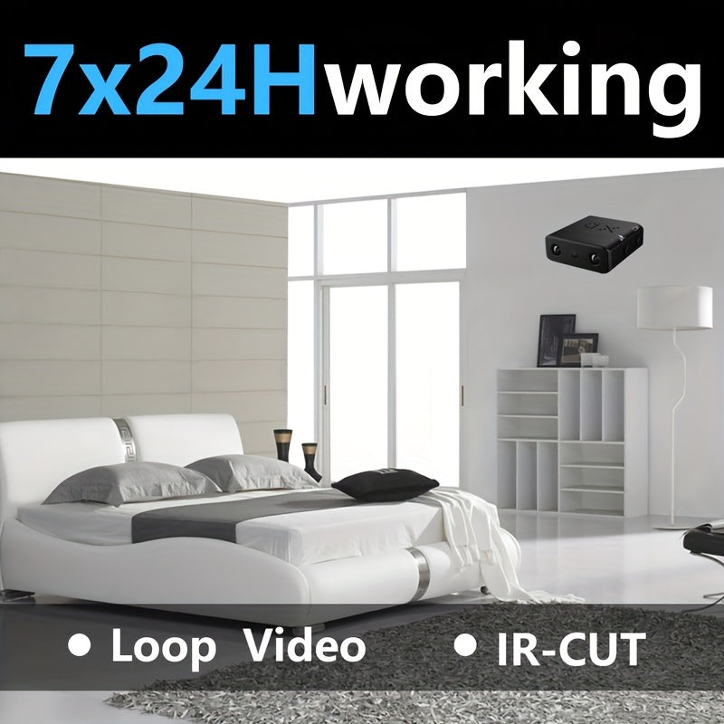 Kompakt Minikamera Full HD med Nattseende och Rörelsedetektering 6