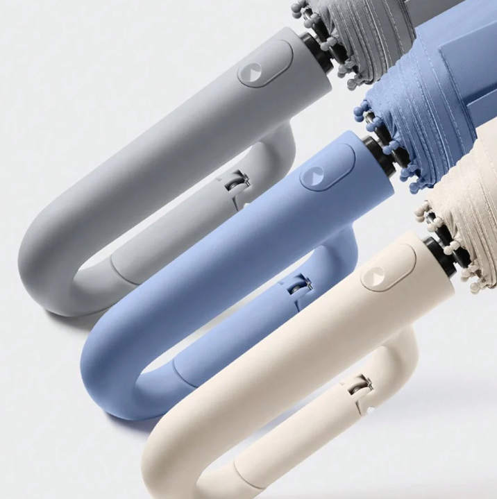 Kompakt Paraply Stormtålig För Utomhusbruk 8