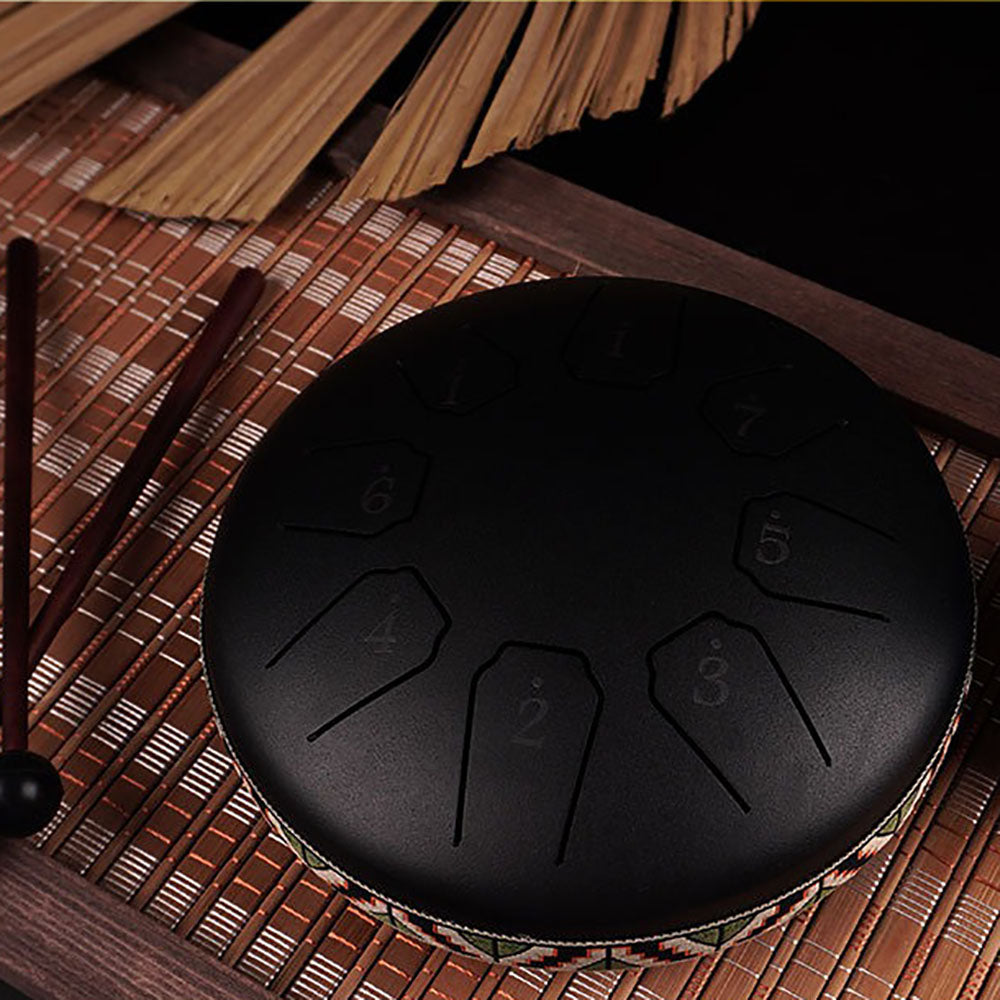 Kompakt Tongue Drum för Meditation och Musikterapi 0