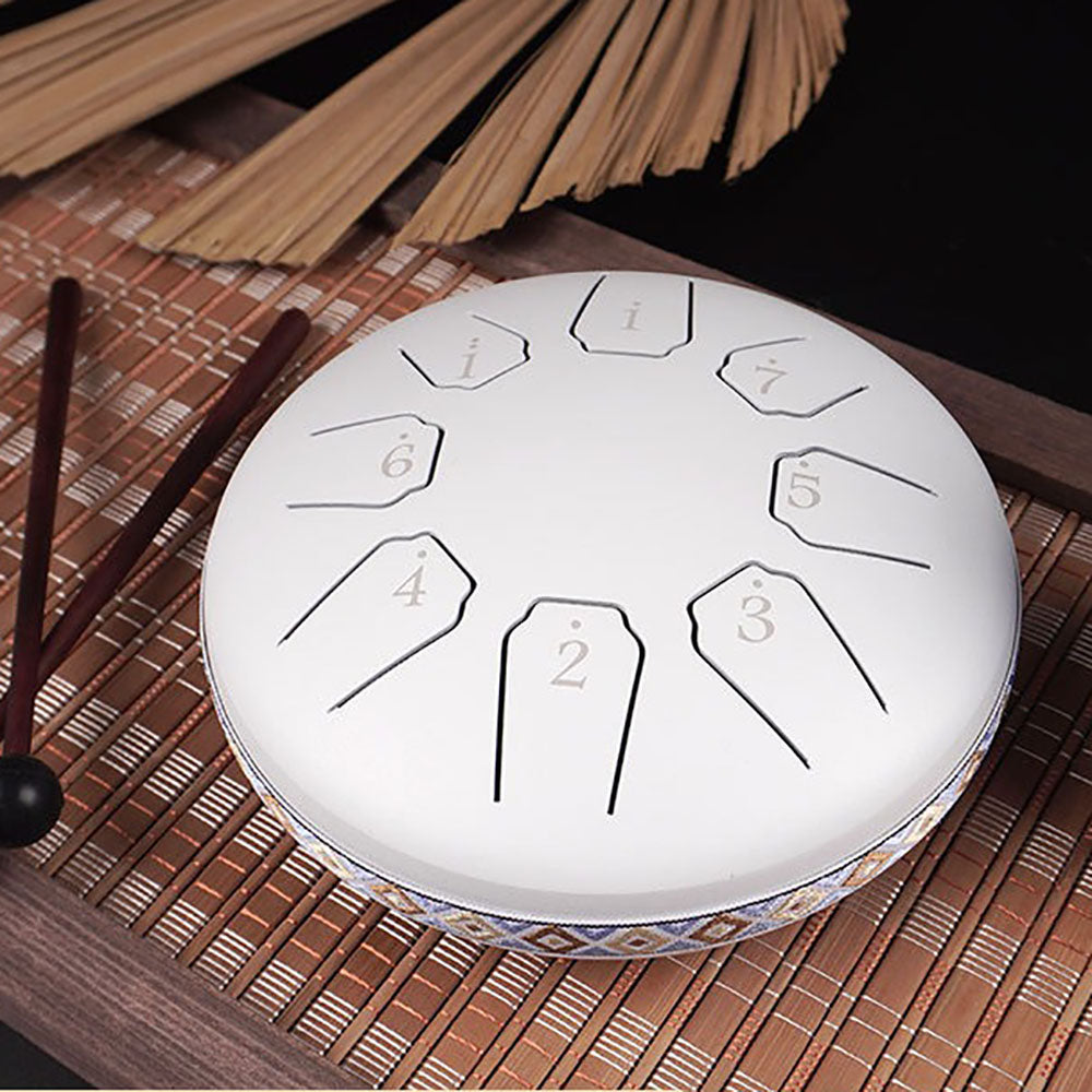 Kompakt Tongue Drum för Meditation och Musikterapi 11