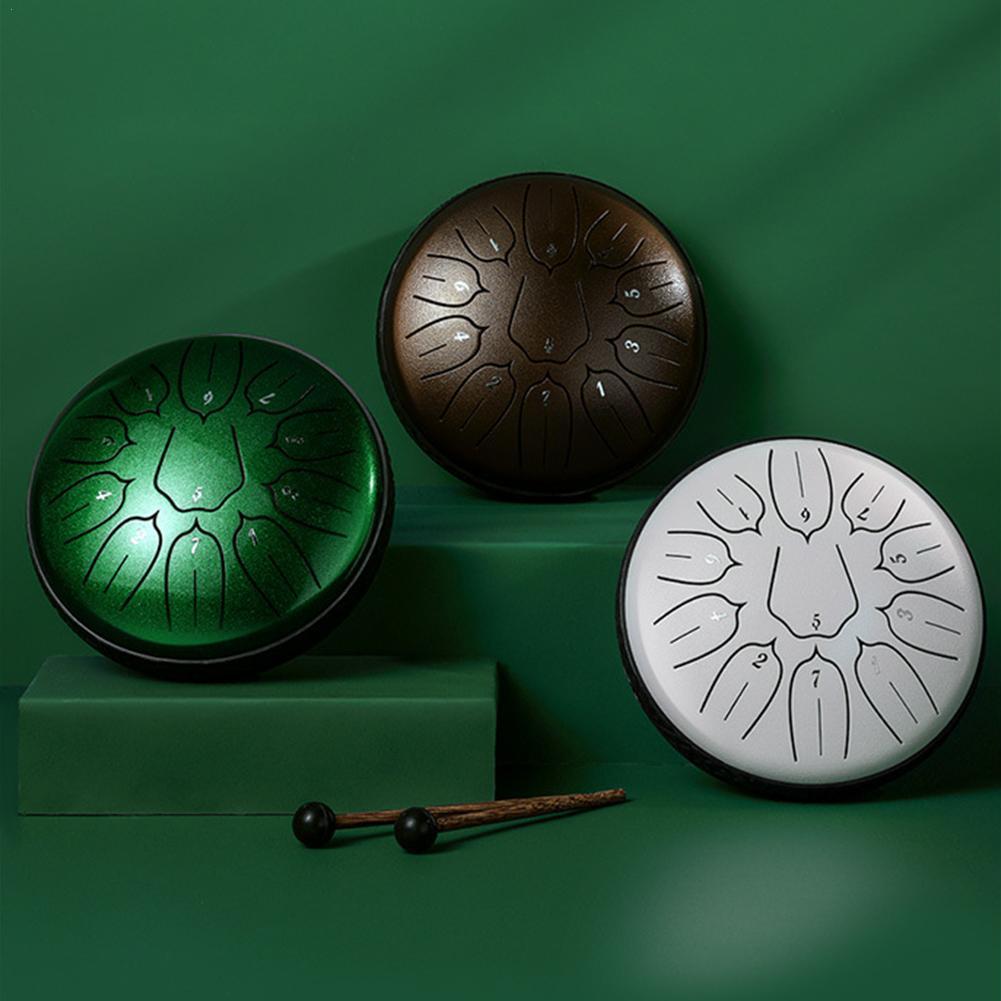 Kompakt Tongue Drum för Meditation och Musikterapi 2