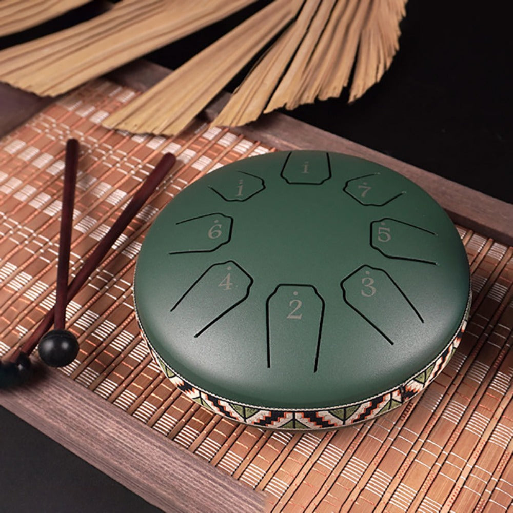 Kompakt Tongue Drum för Meditation och Musikterapi 6