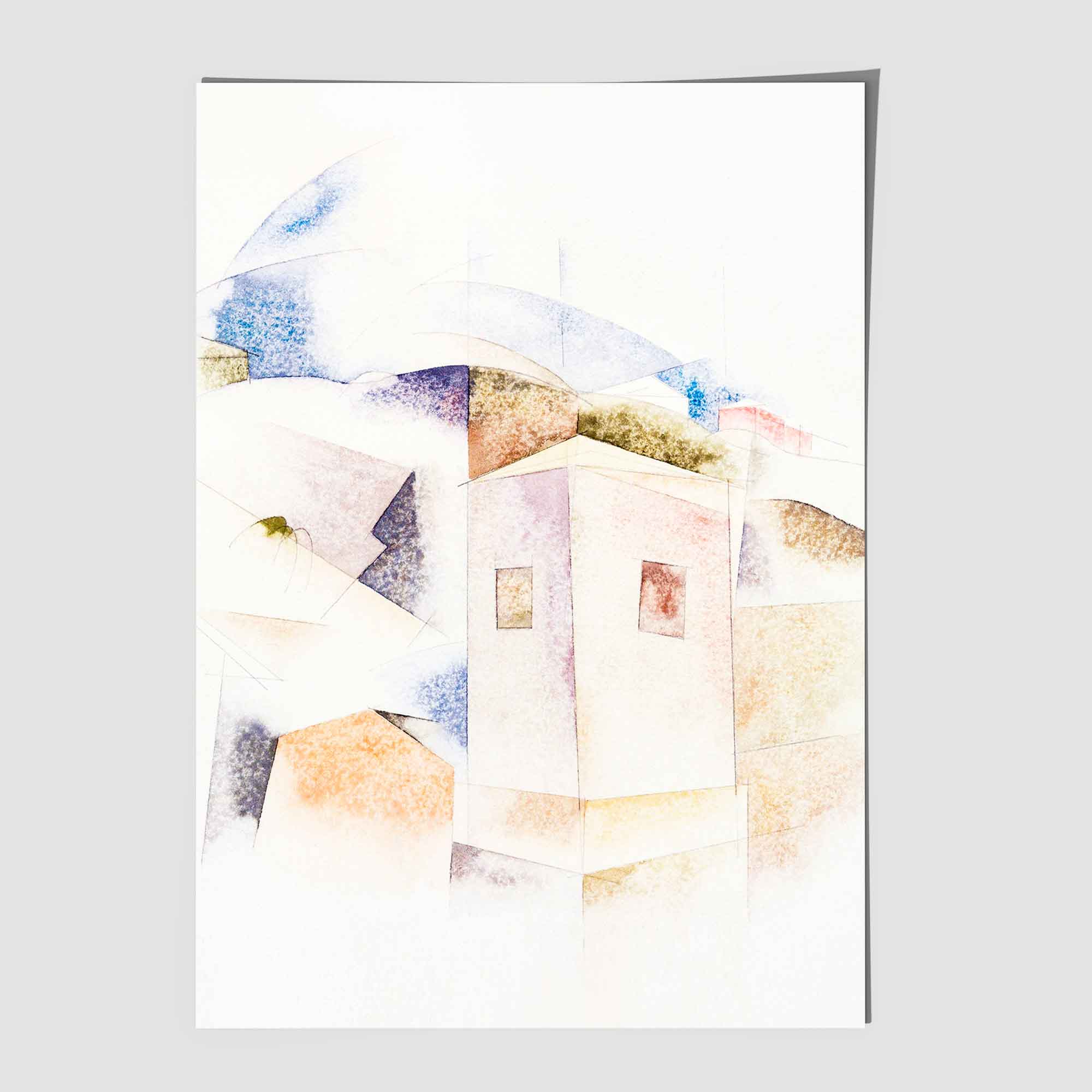 Konsttryck Bermuda av Charles Demuth för Hemmet 0