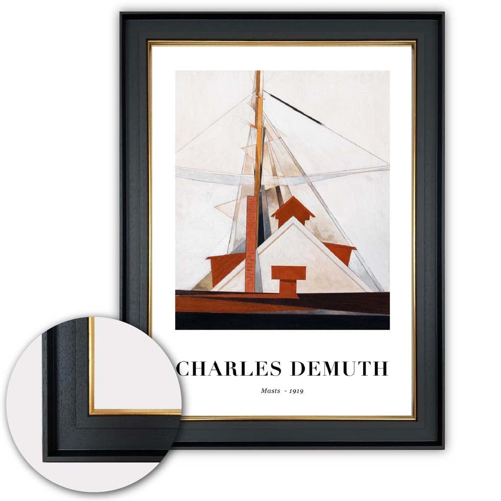 Konsttryck Charles Demuth - Masts Digitalt Optimerat för Heminredning 3