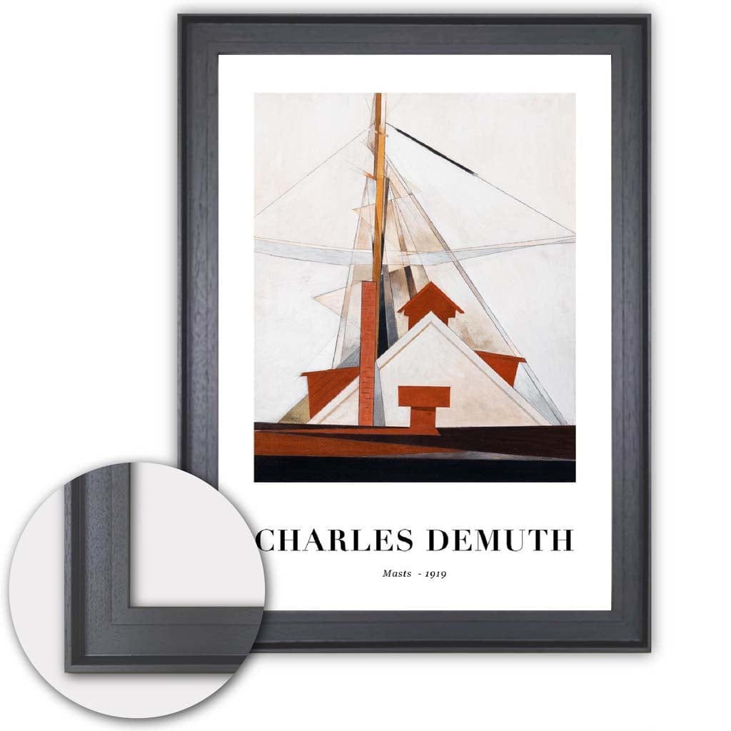 Konsttryck Charles Demuth - Masts Digitalt Optimerat för Heminredning 4