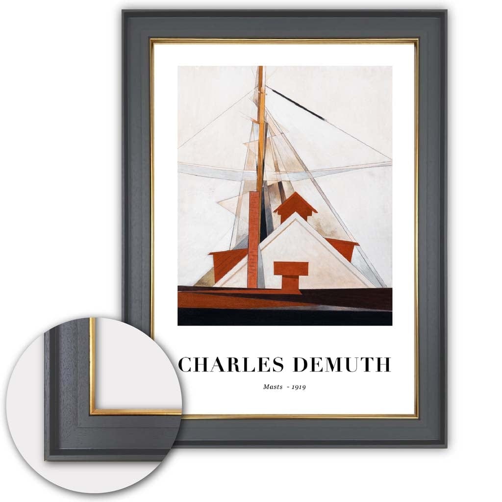 Konsttryck Charles Demuth - Masts Digitalt Optimerat för Heminredning 6