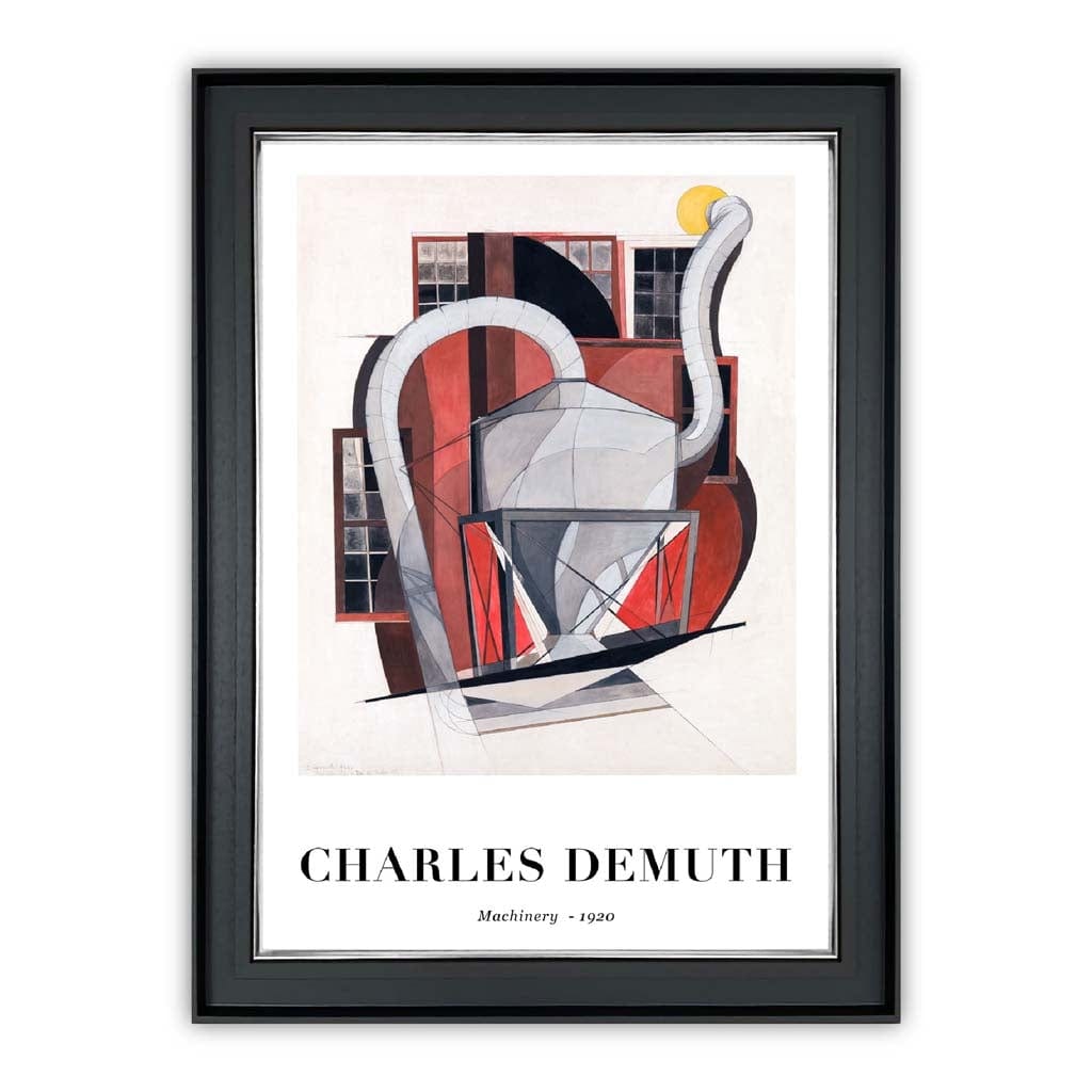 Konsttryck Maskiner av Charles Demuth Digitalt Optimerat Design för Hem och Kontor 0
