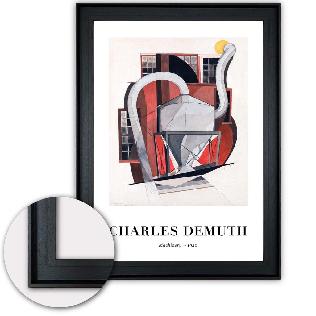 Konsttryck Maskiner av Charles Demuth Digitalt Optimerat Design för Hem och Kontor 1