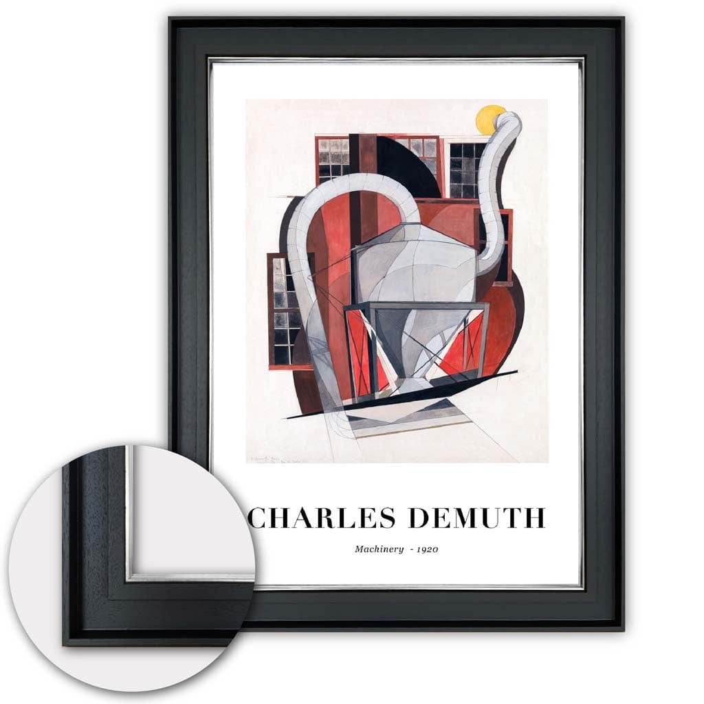 Konsttryck Maskiner av Charles Demuth Digitalt Optimerat Design för Hem och Kontor 2
