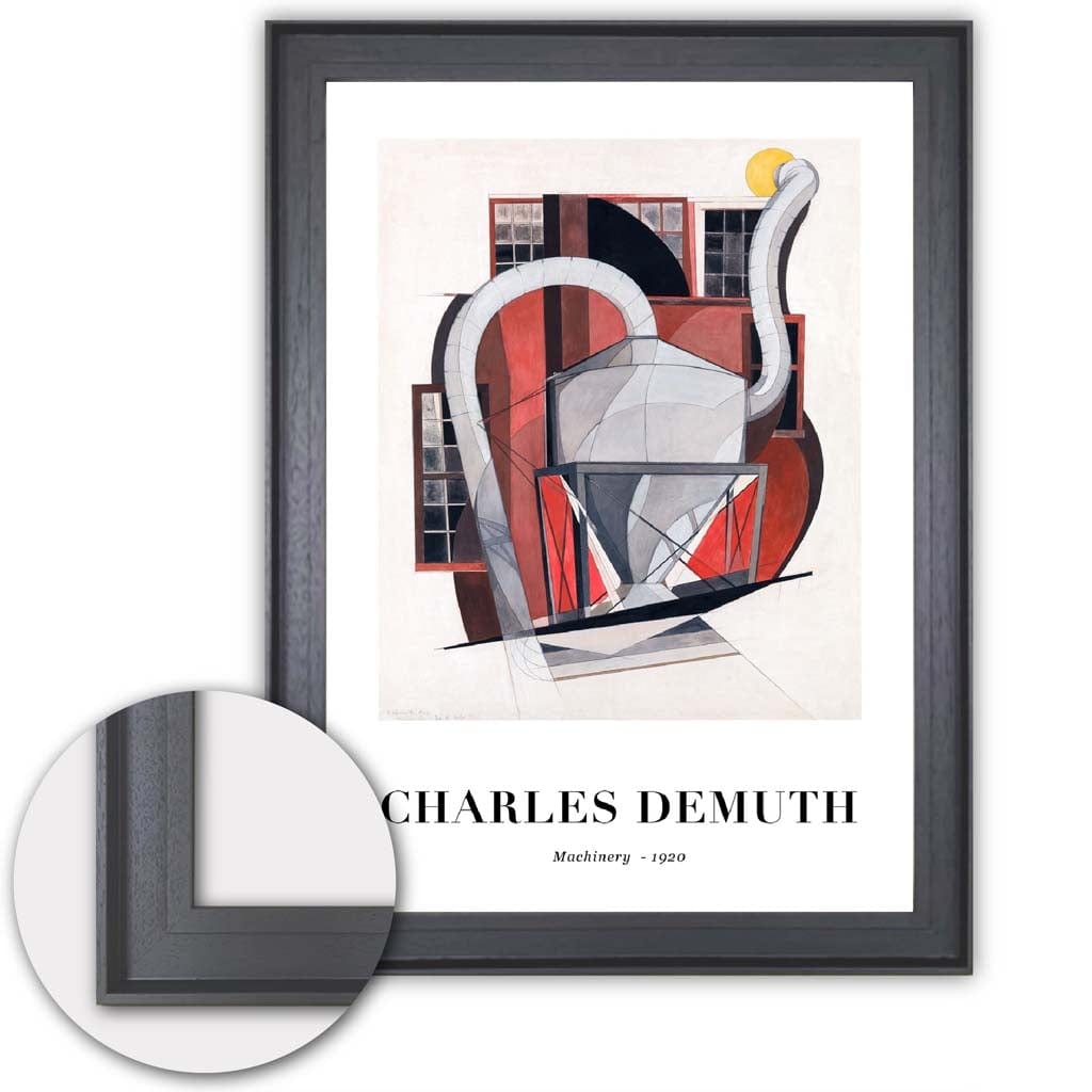 Konsttryck Maskiner av Charles Demuth Digitalt Optimerat Design för Hem och Kontor 4