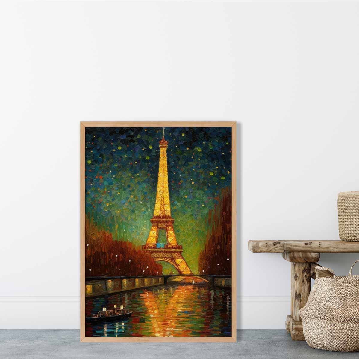 Konsttryck Paris Nattliv Inredning 1