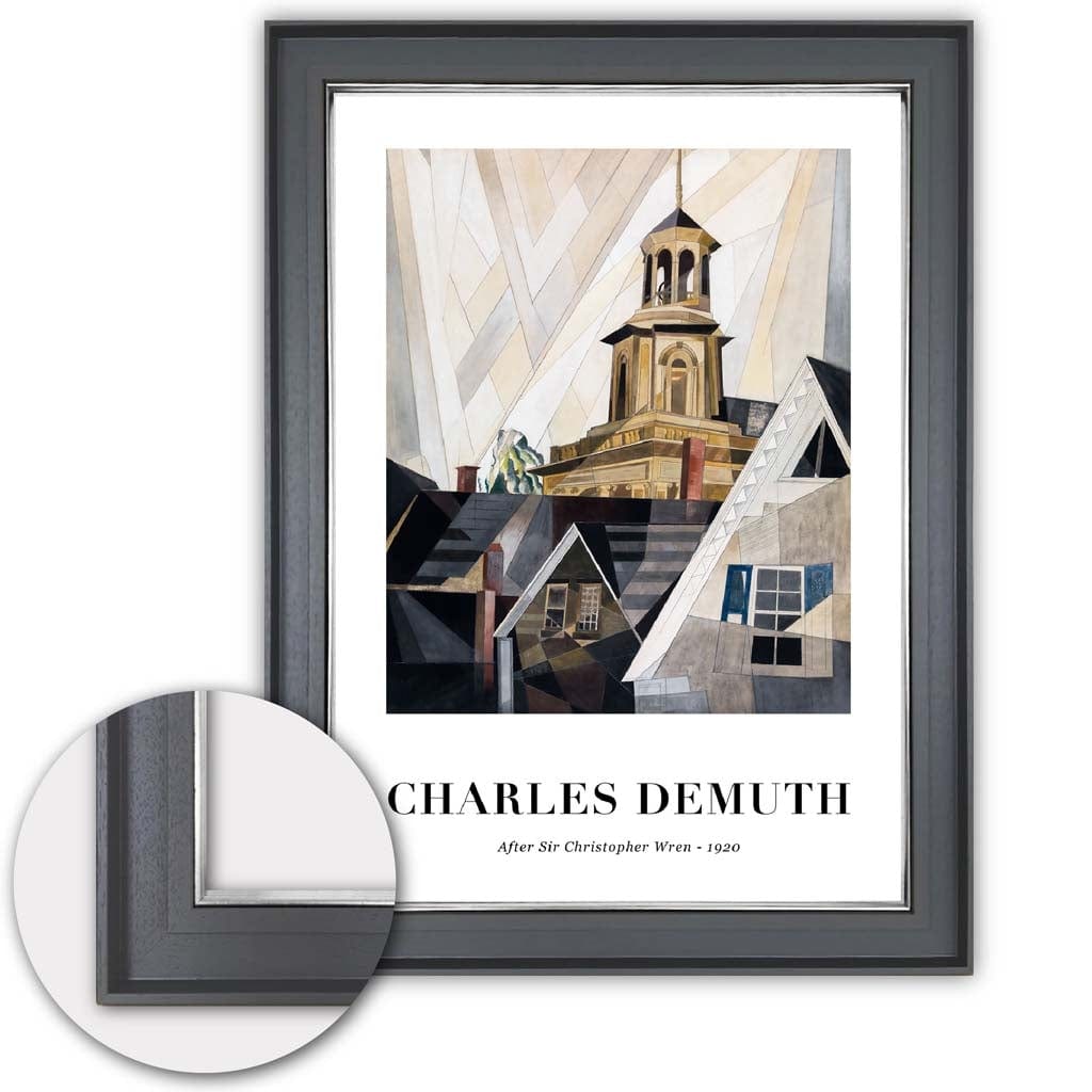 Konsttryck av Charles Demuth Inspirerat av Christopher Wren 5