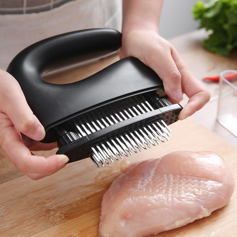 Köttmörare i Rostfritt Stål med 48 Blad 1