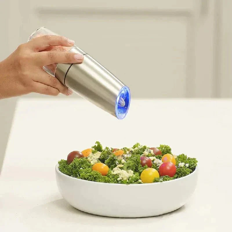 Kryddkvarn med LED-ljus och Justerbar Grovhet 1