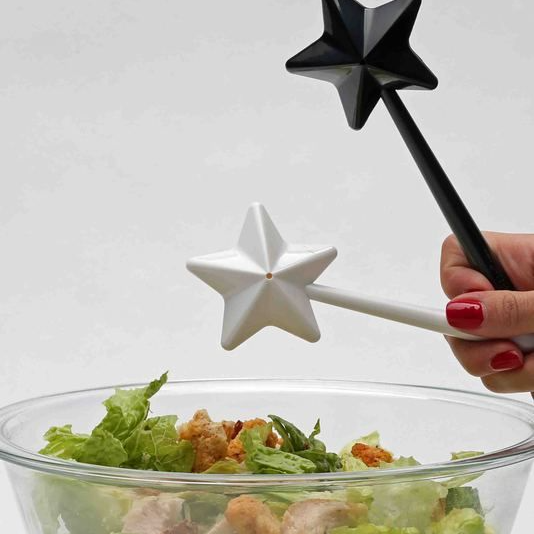 Kryddställ för Salt och Peppar med Magisk Design 1