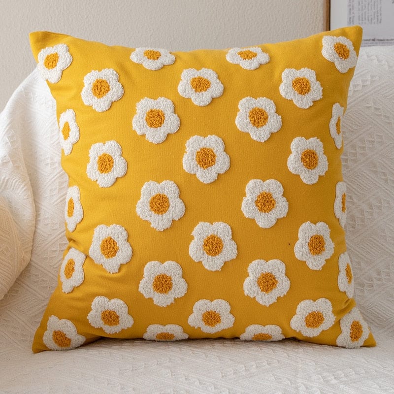 Kuddfodral Little Daisy Boho Stil 4
