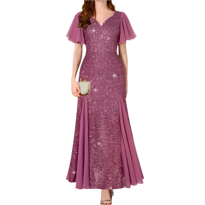 Kvinnors Aftonklänning Hjärtformad Urringning Polyester 0