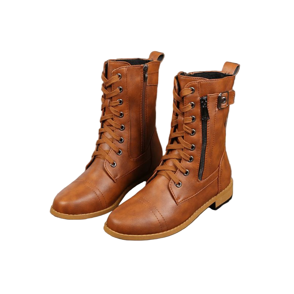 Kvinnors Ankelstövlar med Dragkedja 0