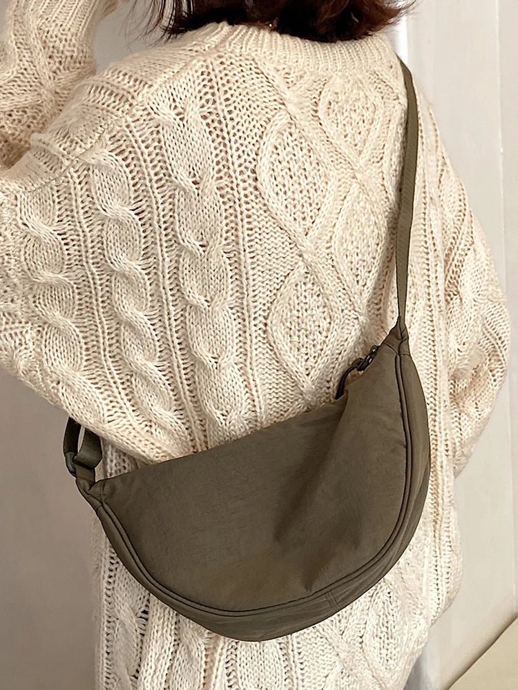 Kvinnors Axelväska Dumplingdesign 13