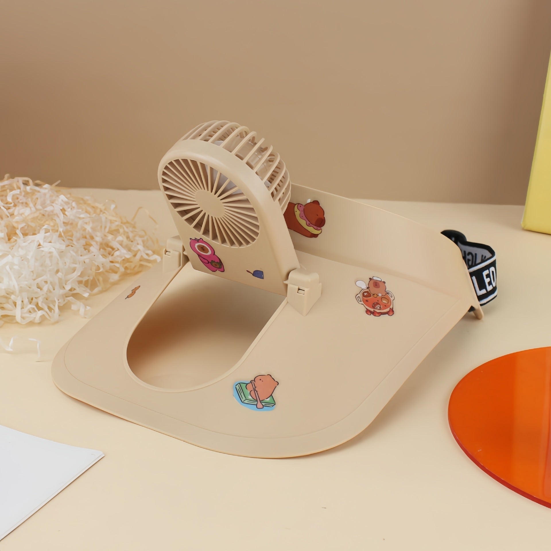 Kvinnors Bärbar Halsfläkt Trådlös Ergonomisk Design 5