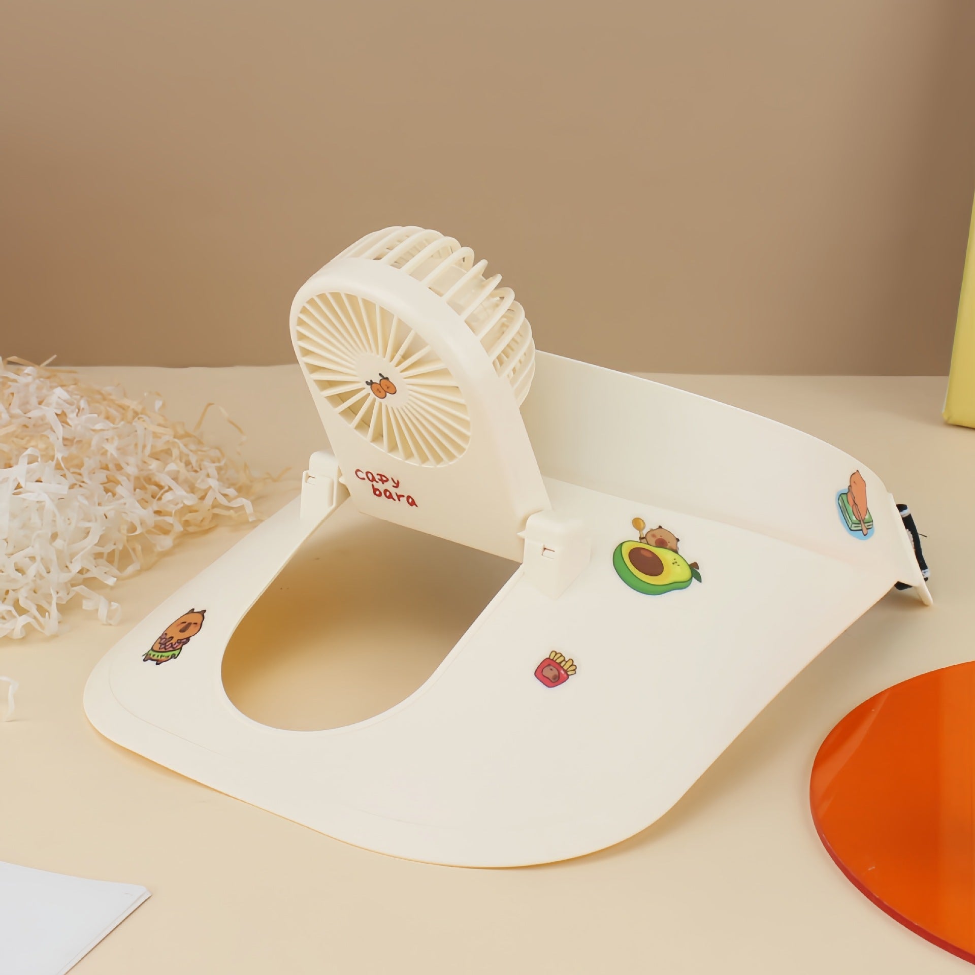 Kvinnors Bärbar Halsfläkt Trådlös Ergonomisk Design 7