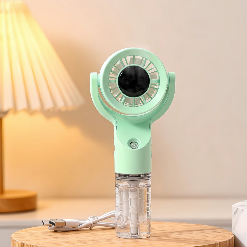 Kvinnors Bärbar Sprayfläkt Ergonomisk Design 11