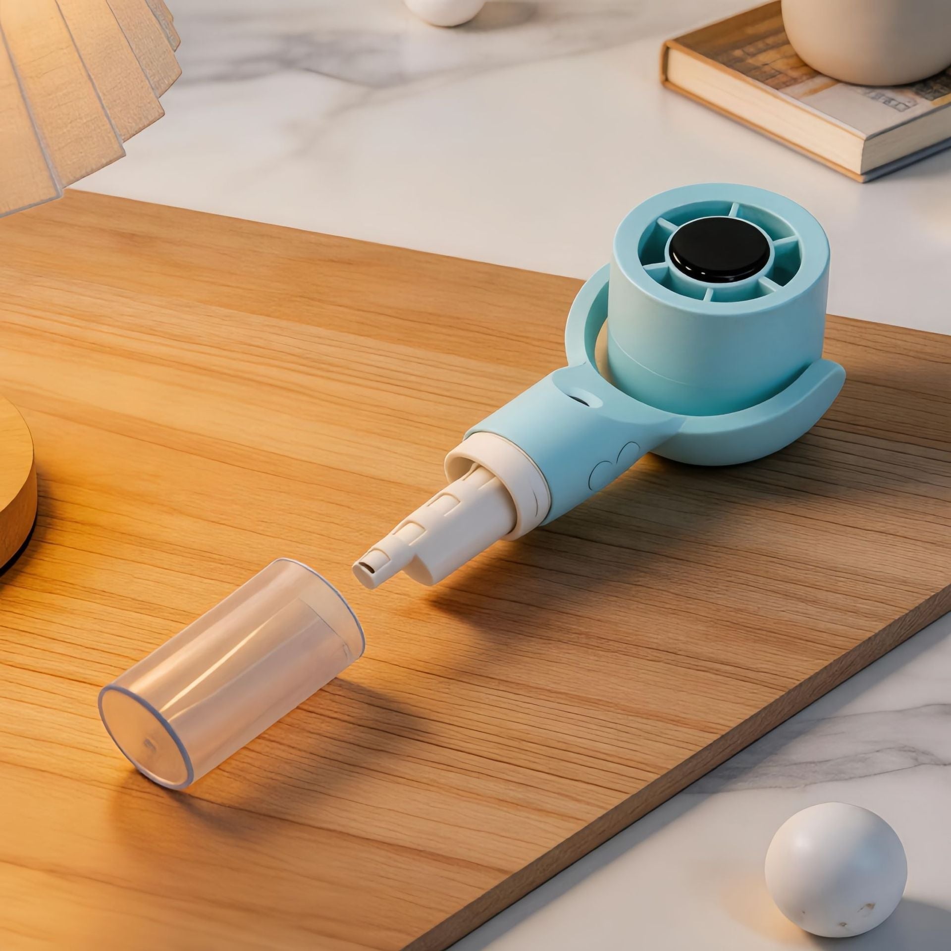 Kvinnors Bärbar Sprayfläkt Med USB-Laddning 1