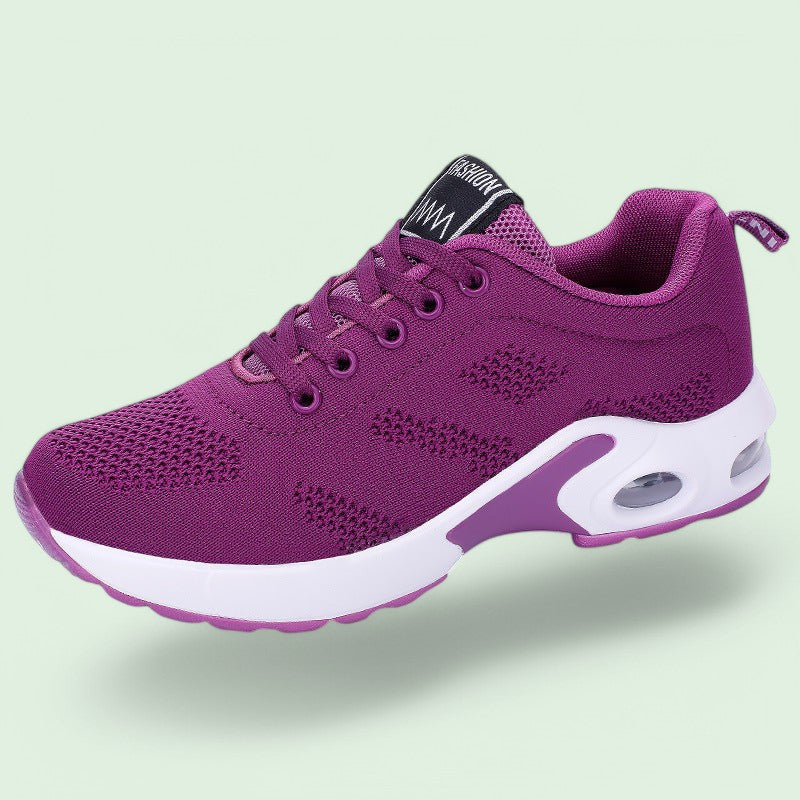 Kvinnors Baskets Andningsbart Mesh Syntetiskt Läder 2