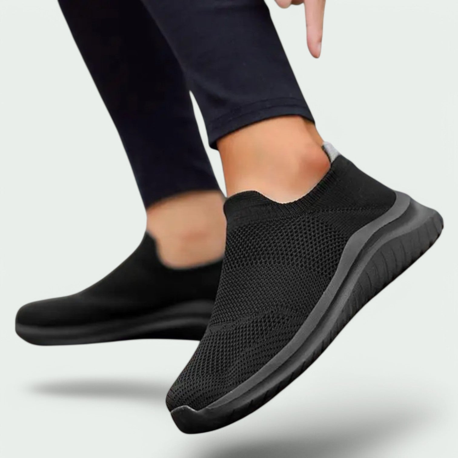 Kvinnors Bekväma Skor i Läder med Ergonomisk Design 6