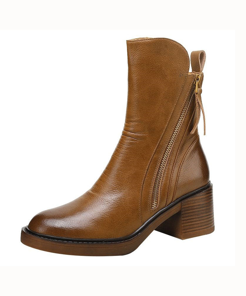 Kvinnors Chelsea Stövlar Chunky Design 4