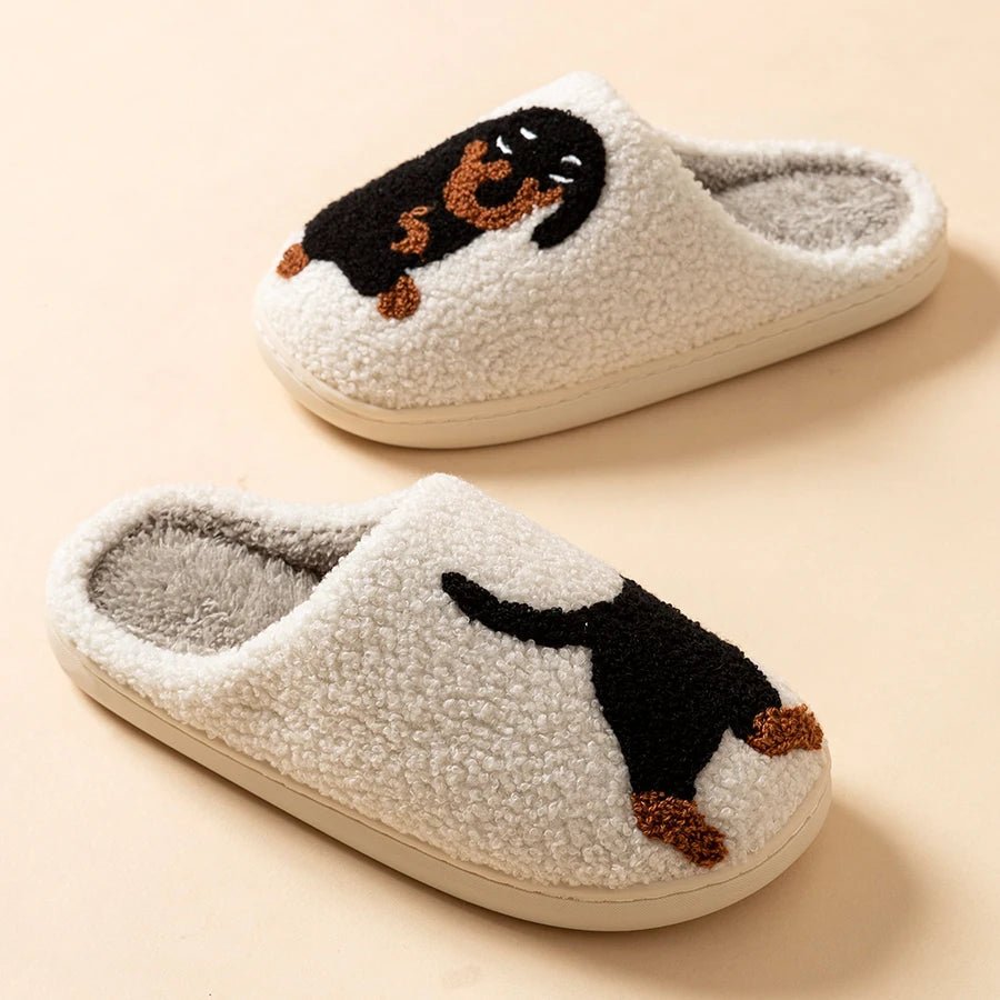 Kvinnors Dachshundtofflor För Inomhusbruk 6