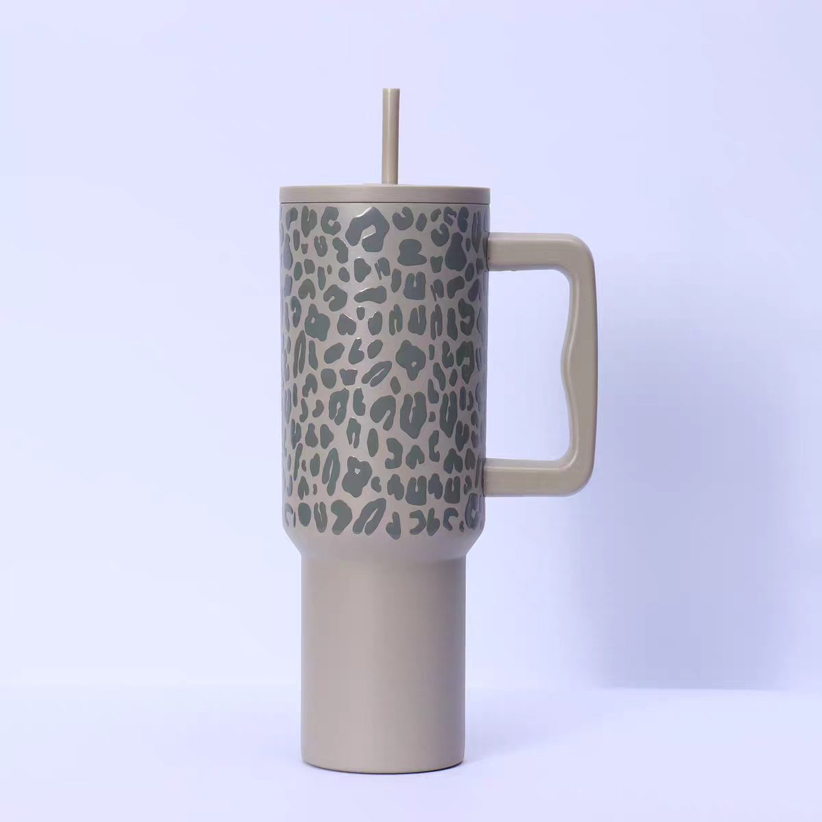 Kvinnors Drickskopp med Leopardmönster 7