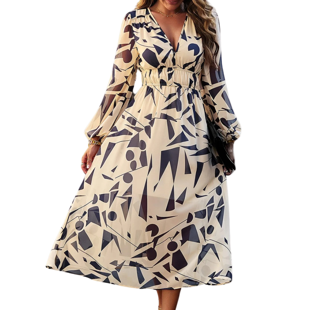 Kvinnors Festkjole Tidlös Design Mjuk Passform 0