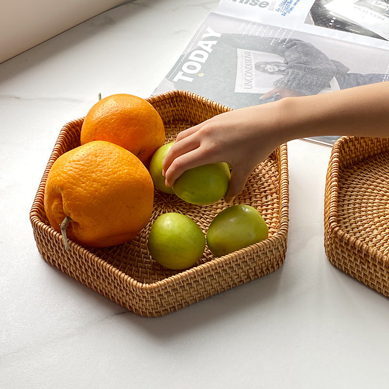 Kvinnors Fruktskål Modern Sexkantig Design 2