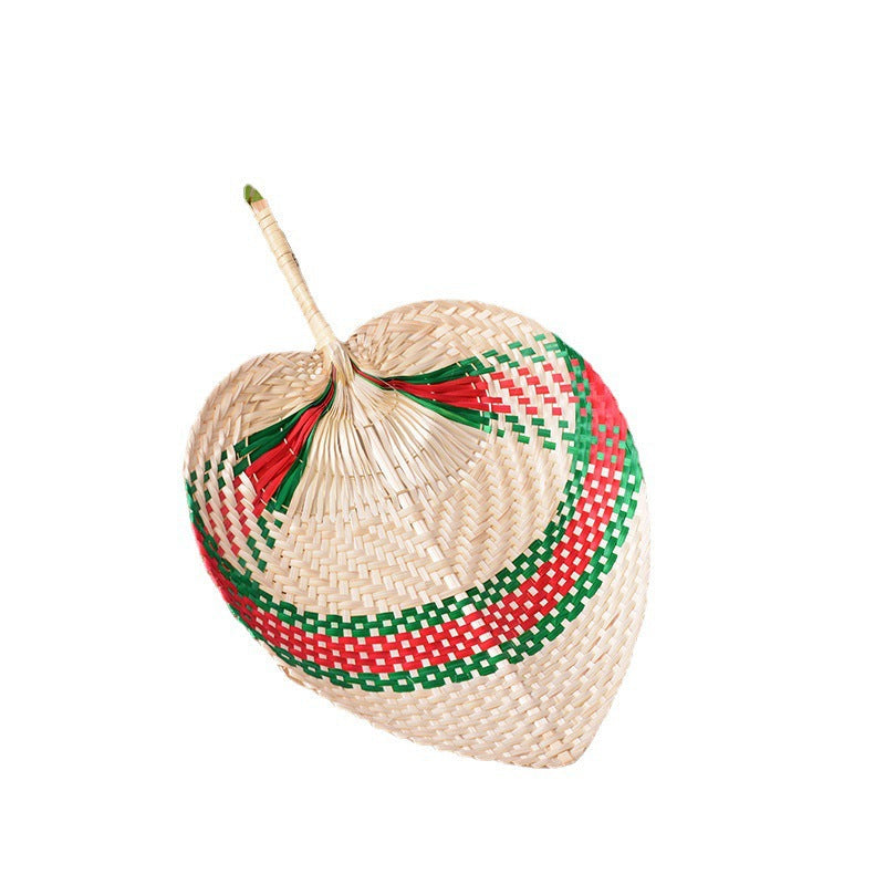 Kvinnors Handgjorda Fläkt Med Färgglad Design 5