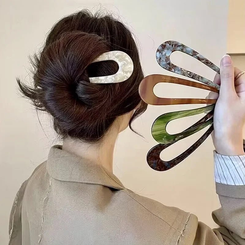 Kvinnors Hårspänne Lättviktsdesign för Stiliga Frisyrer 4