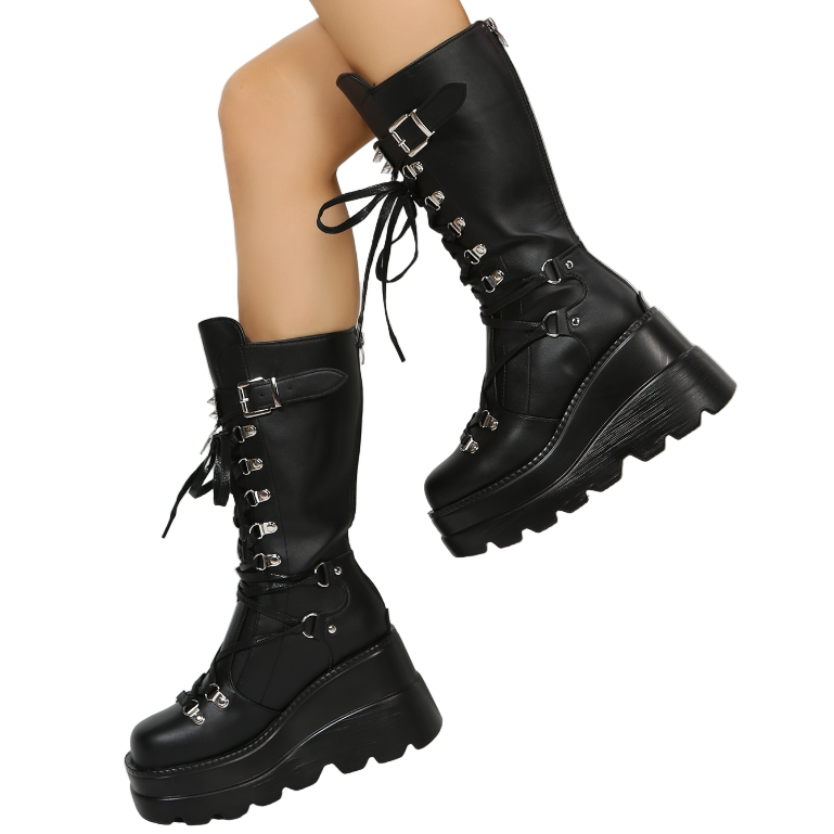 Kvinnors Höga Stövlar Modern Stil 0