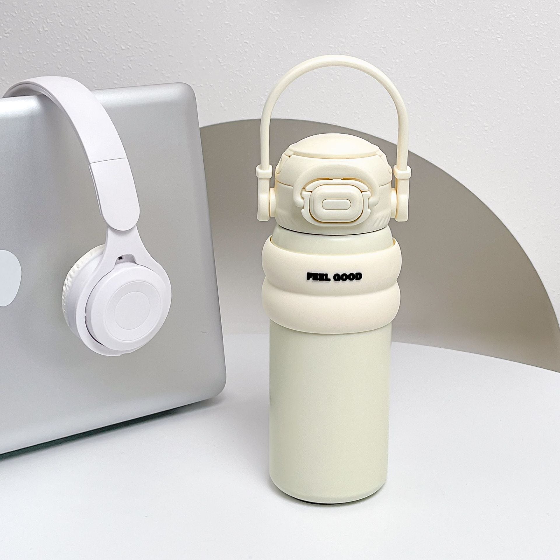 Kvinnors Isolerad Vattenflaska Med Ergonomiskt Handtag Modern Design 4