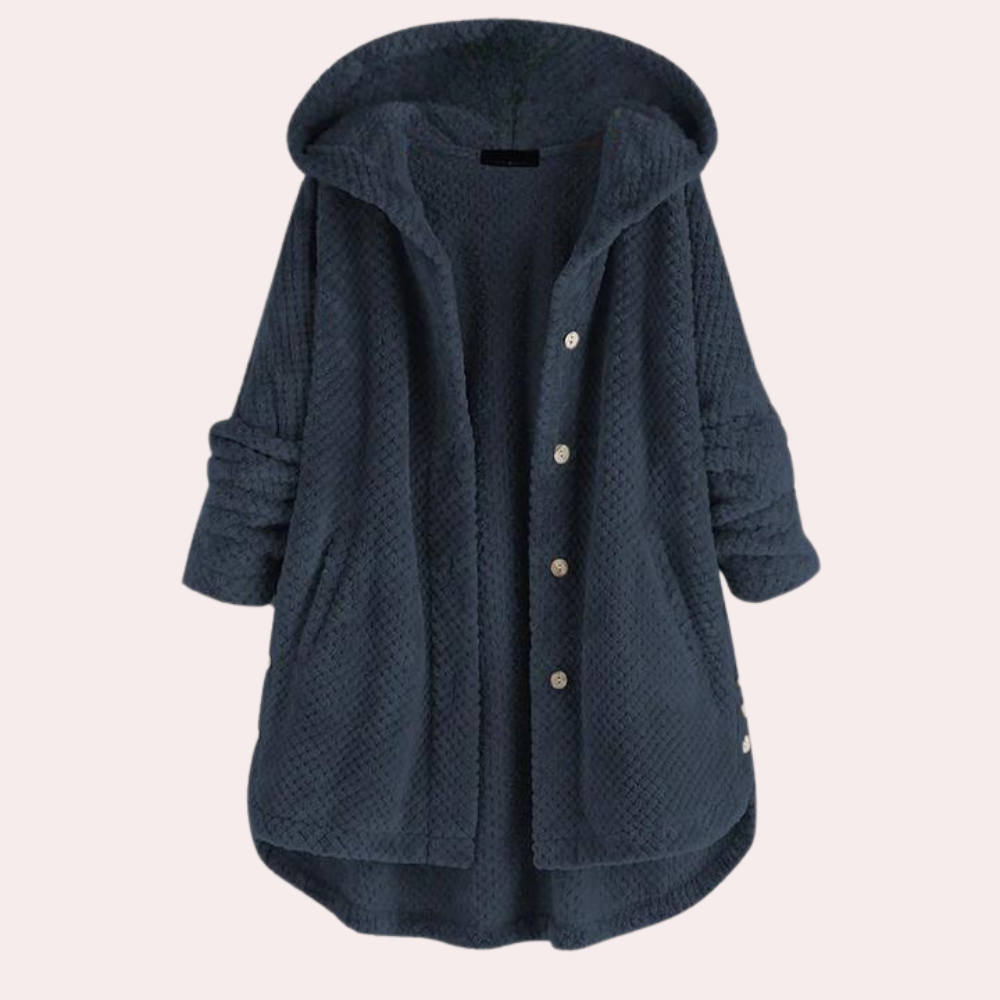 Kvinnors Jacka med Huvud och Stiligt Design 5