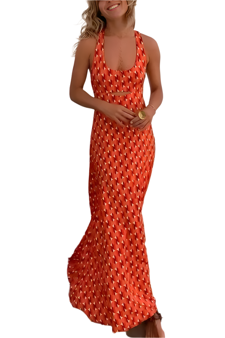 Kvinnors Klänning Flödande Design 0