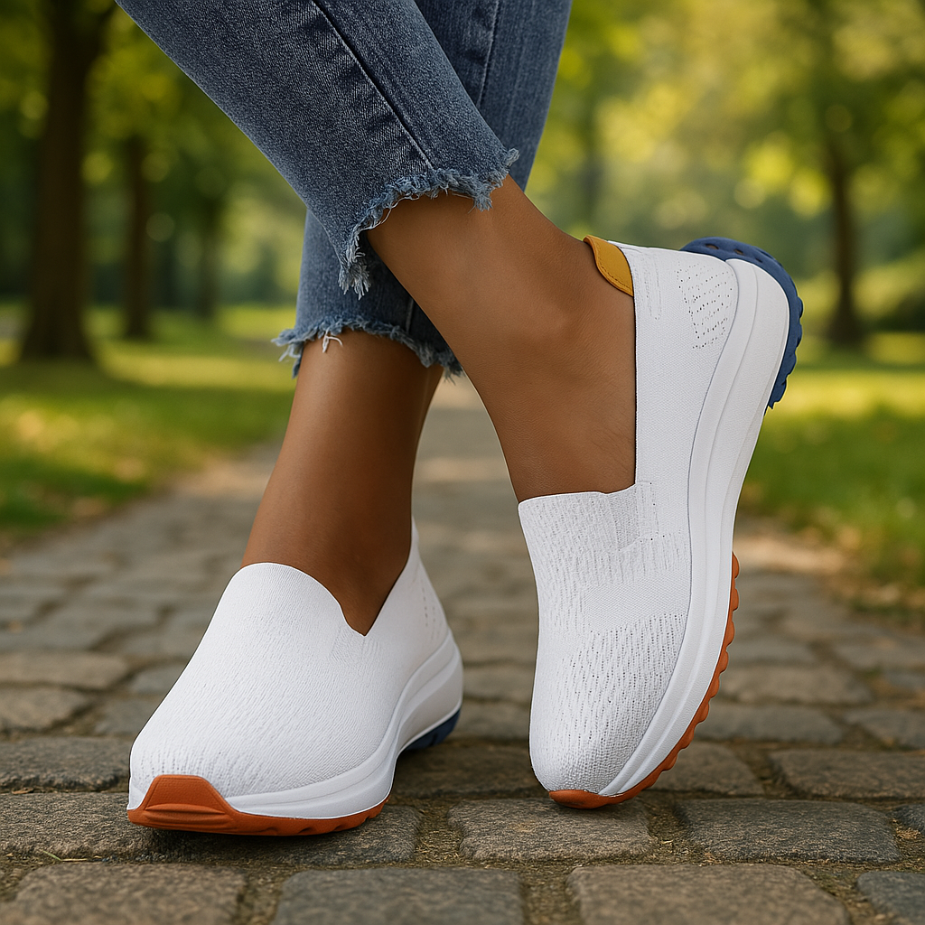 Kvinnors Komfortskor i Läder med Stöd och Flexibel Sula 3