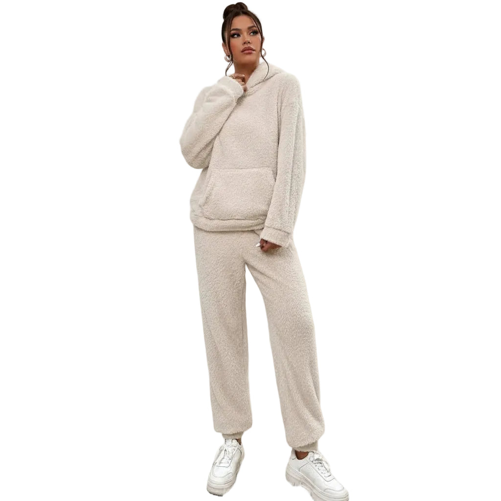Kvinnors Loungewear Set med Hoodie 3