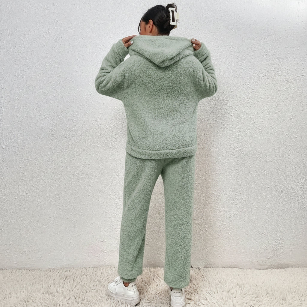 Kvinnors Loungewear Set med Hoodie 7
